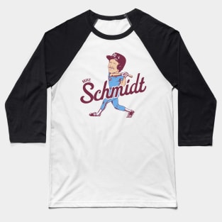 Mike Schmidt Caricature Baseball T-Shirt